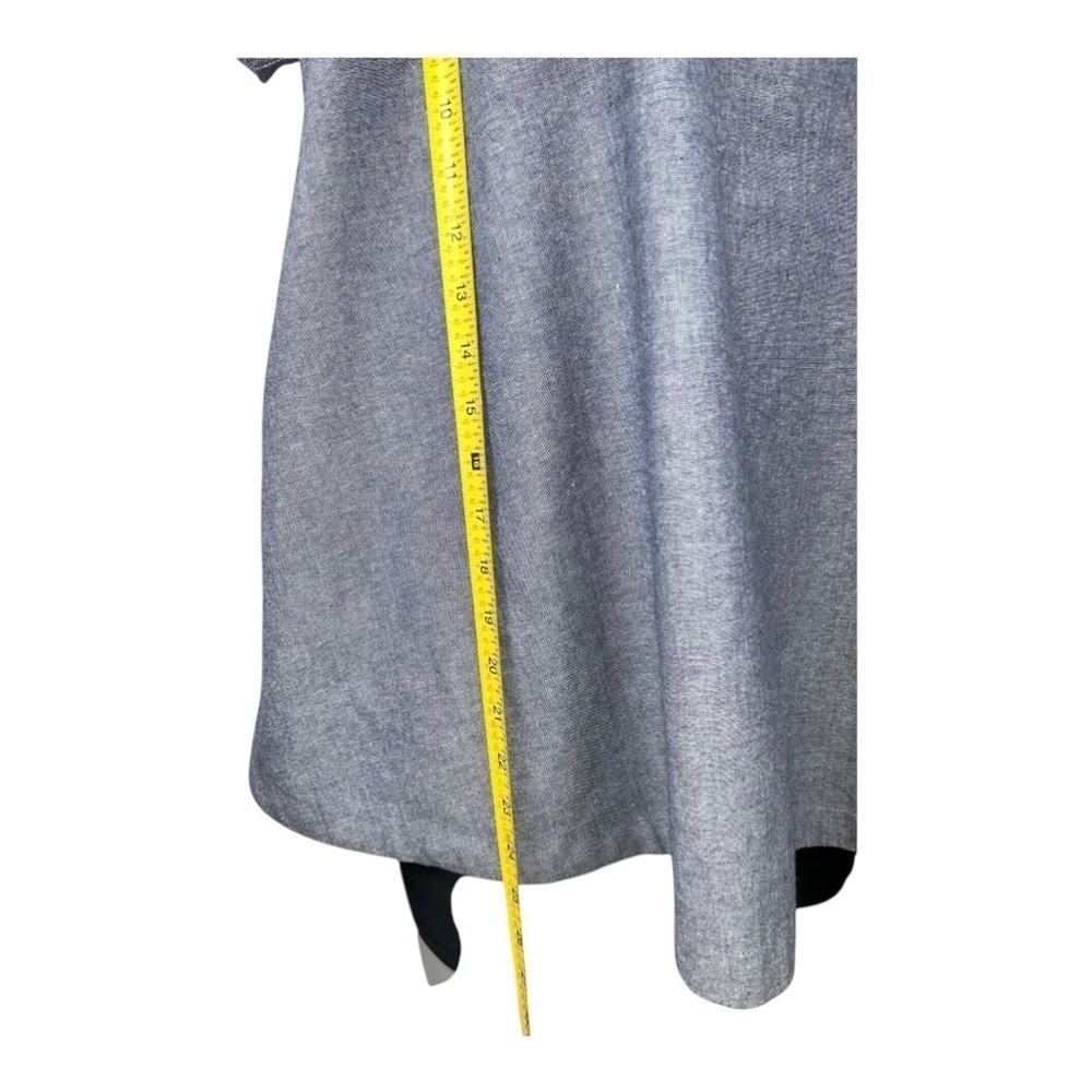 Free People Chambray TunicTop XS Gray Oversized Boho Coastal Pockets
Women’s New - Picture 7 of 14